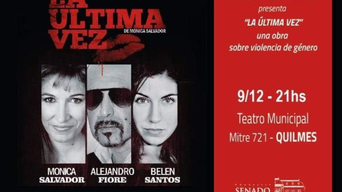 ALEJANDRO FIORE PRESENTA LA OBRA “LA ÚLTIMA VEZ” EN EL TEATRO MUNICIPAL