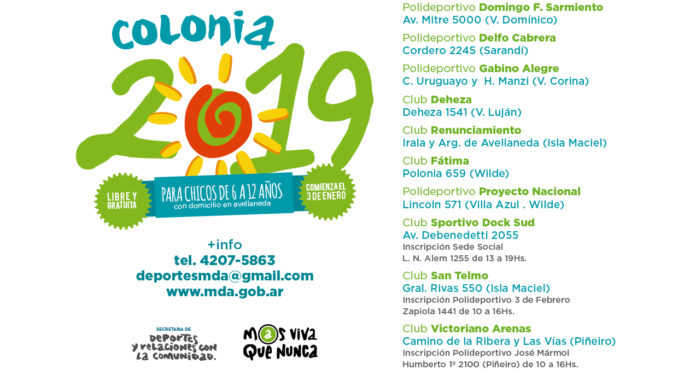 colonia 2019_sedes