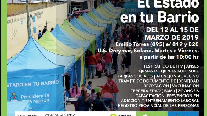 El Estado en tu Barrio