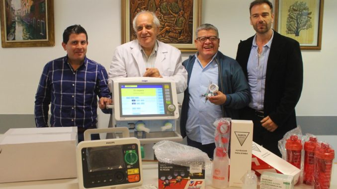 Autoridades del Hospital Iriarte hicieron entrega del equipamiento