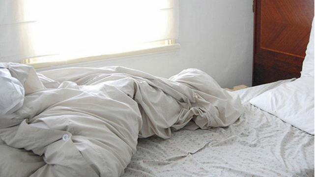 cama deshecha