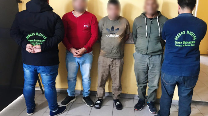 1-DIEZ DETENIDOS EN AMPLIO OPERATIVO ANTIDROGAS EN MONTE CHINGOLO. 09-12-19