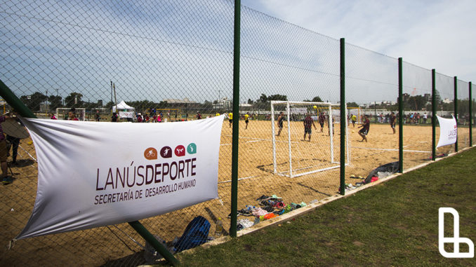 4- Grindetti inauguró nuevas canchas en el Parque Eva Perón. 02-11-19