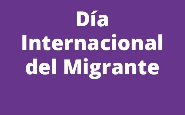 Día Internacional del Migrante