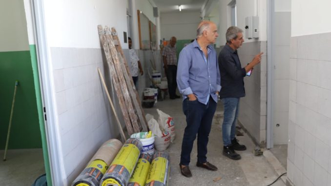 GRINDETTI RECORRIÓ OBRAS EN ESCUELAS. 14-02-2020 (2)