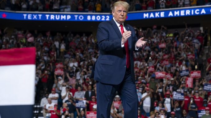 trump campaña nueva