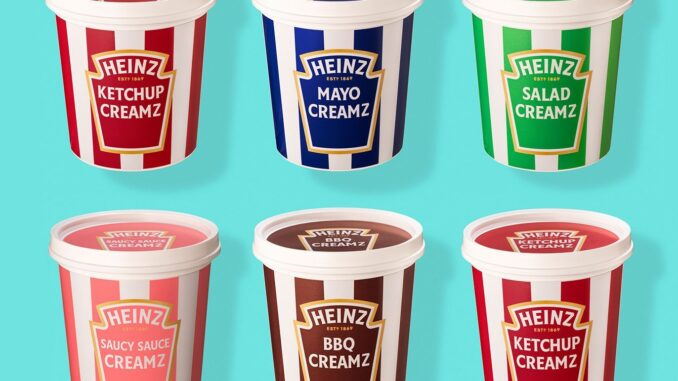 helado de kechup