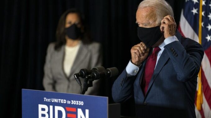 biden mascara