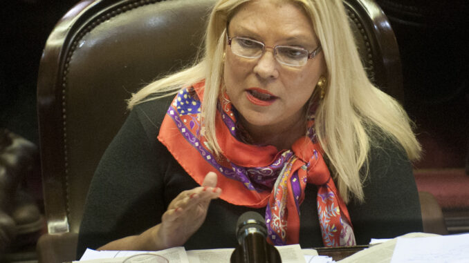 carrio en su banca