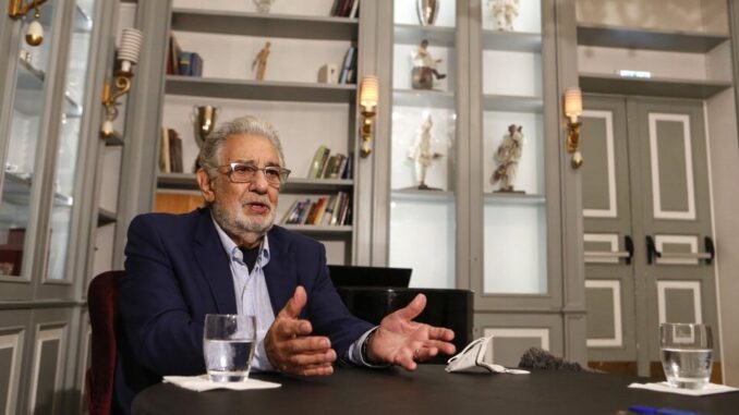 placido domingo reportaje