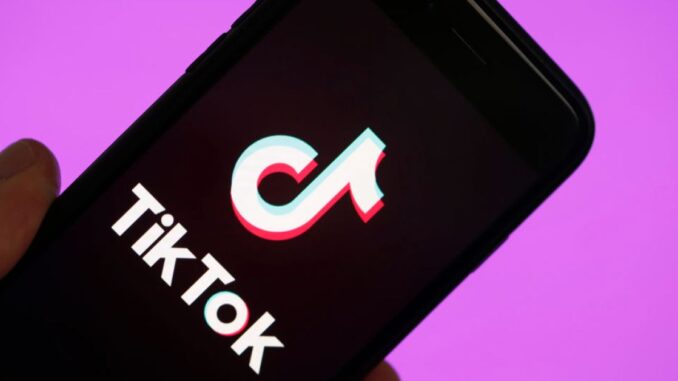 Tik Tok media App Illustration