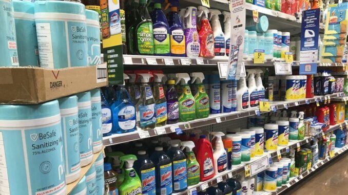 limpiar productos