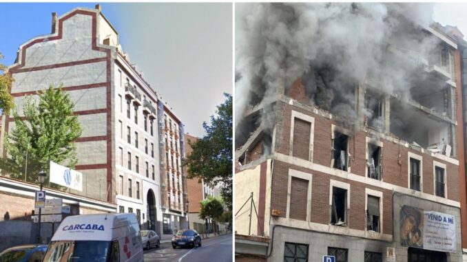 explosion Madrid