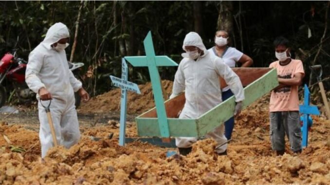 record muertes Brasil