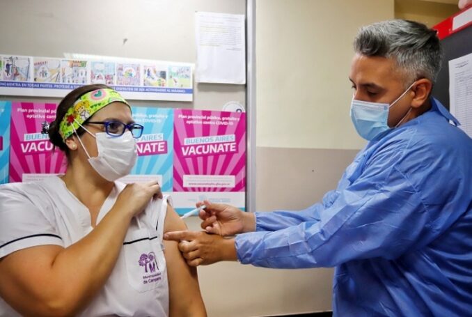 Ciudad de Buenos Aires: Prueba sobre la combinación de  vacunas Sputnik V ante la falta de segundas dosis