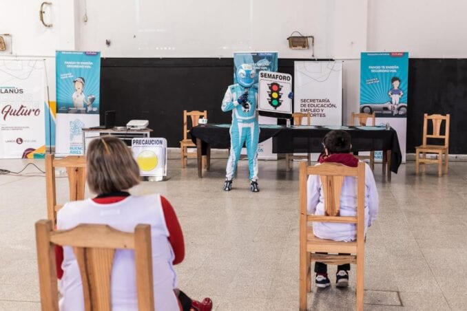 Se lanzó el programa “Fangio te enseña seguridad vial”