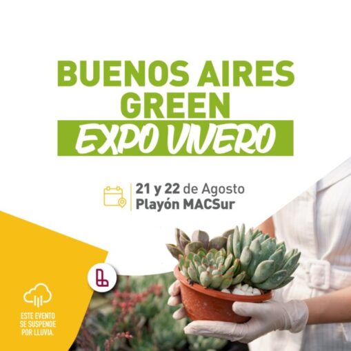 21 y 22 de Agosto: Vuelve a Lanús Buenos Aires Green Expo Vivero