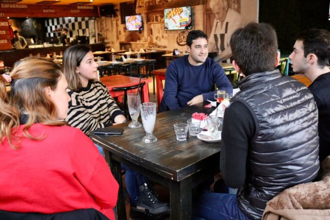 Damián Sala presentó sus propuestas basadas en educación, oportunidades para los jóvenes, deporte y trabajo