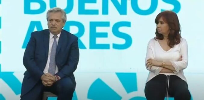 El "presidente" Alberto Fernández: “En lo personal, Cristina es muy importante para mí y jamás la voy a defraudar, jamás”