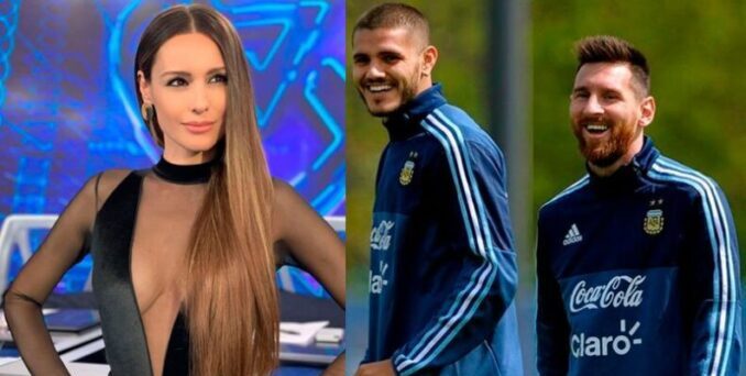 Pícara respuesta de Pampita cuando le preguntaron si elegiría a Messi o Icardi para una noche de amor