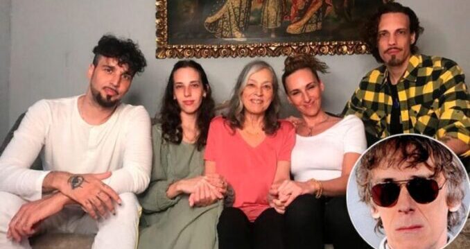 Falleció Patricia Salazar, exesposa de Spinetta y madre de sus cuatro hijos