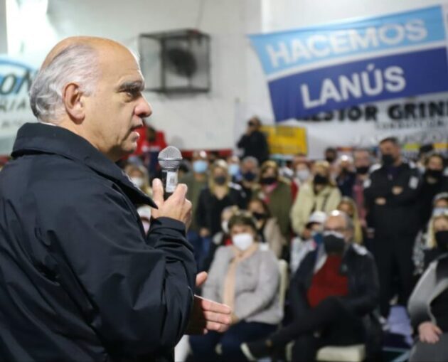 Grindetti arengó a fiscales y militantes de Juntos Lanús: " Cuidemos el voto por el futuro de nuestros hijos"