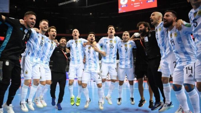 Mundial de Futsal: La Selección argentina ganó el clásico a Brasil y pasó a la final