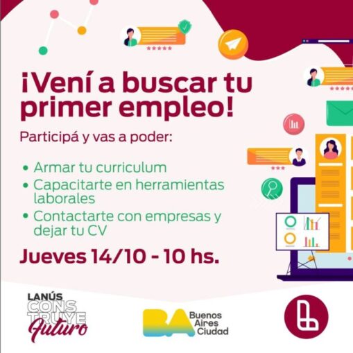 Se viene la Feria de Empleo de Lanús