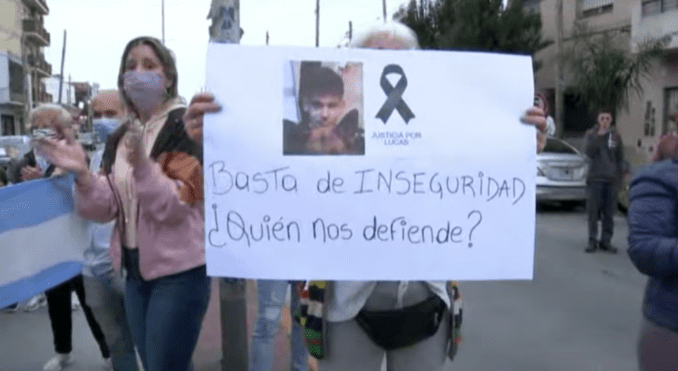 Asesinato del joven de 17 años en Quilmes: “No hay seguridad en ningún lado hasta que no haya justicia"