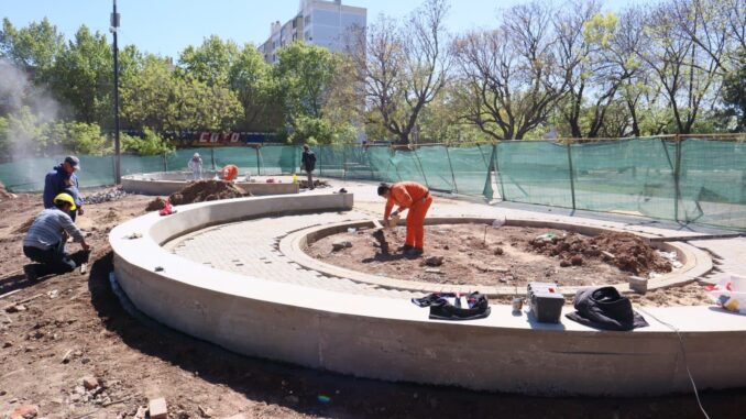 Segunda etapa de la puesta en valor de la "Plaza Mariano Moreno"