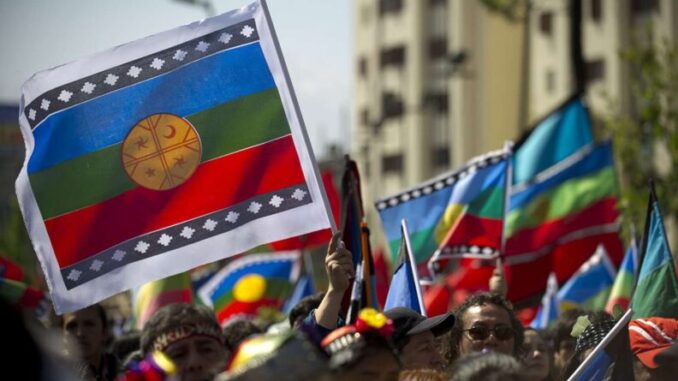 bandera mapuche
