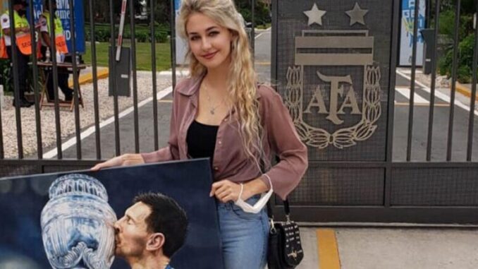 messi pintura