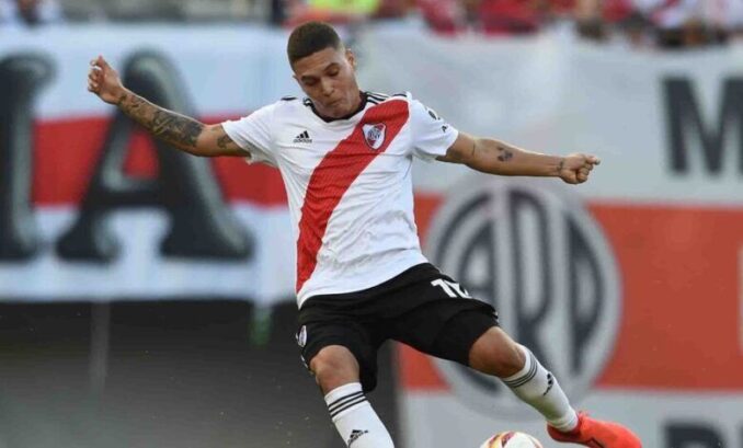 Juanfer Quintero: "No veo la hora de estar con mis compañeros de River"