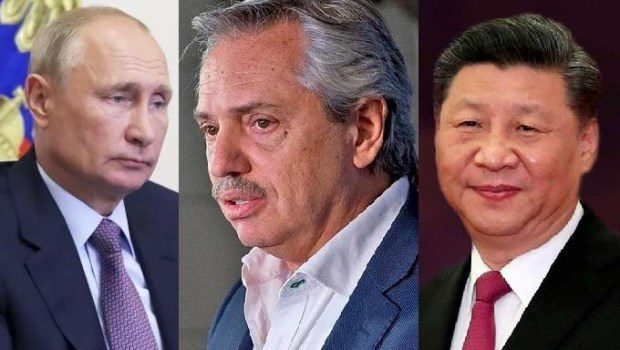 Reunión de Alberto Fernández con Vladimir Putin en Rusia y con Xi Jinping en China