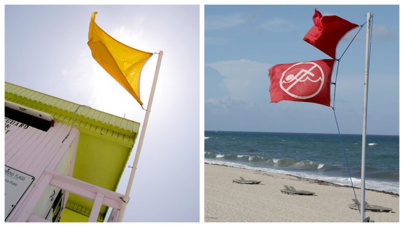 Florida: Si va a la playa esta semana manténgase atento a las corrientes de resaca