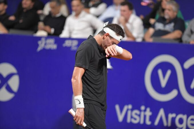 Del Potro, entre lágrimas: "Cumplí todos mis sueños en el tenis y me voy tranquilo conmigo mismo"