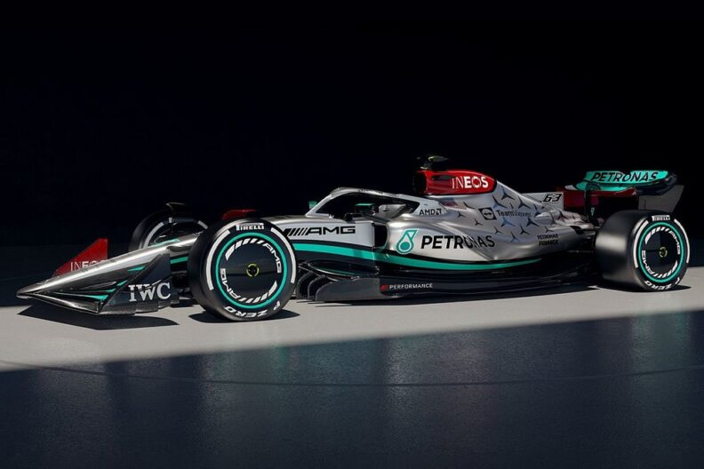 Temporada 2022: Mercedes presentó su nuevo auto para la Fórmula 1