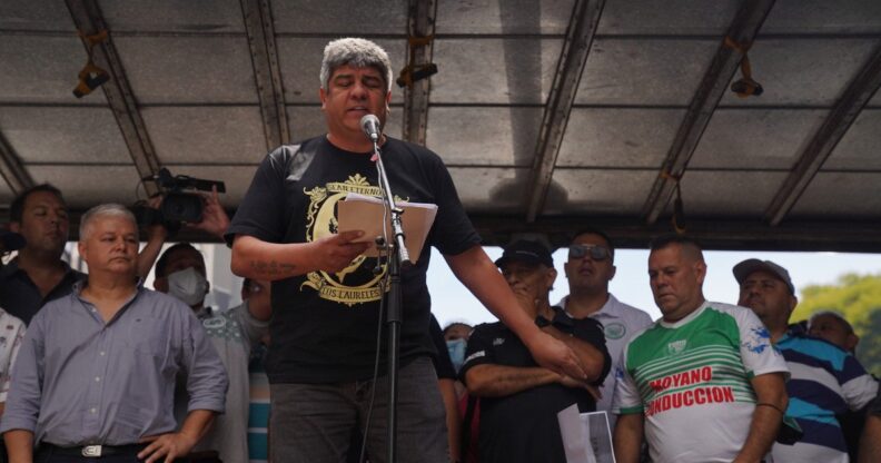 Pablo Moyano presionó al Gobierno y amenazó con “reventar la Plaza de Mayo: el sindicato de Camioneros marchó al Ministerio de Salud