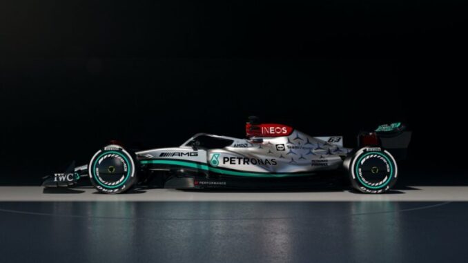 mercedes plateado