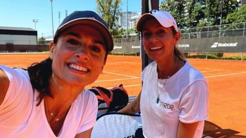 Gabriela Sabatini vuelve al tenis: jugará con Gisela Dulko dobles en el torneo de leyendas de Roland Garros