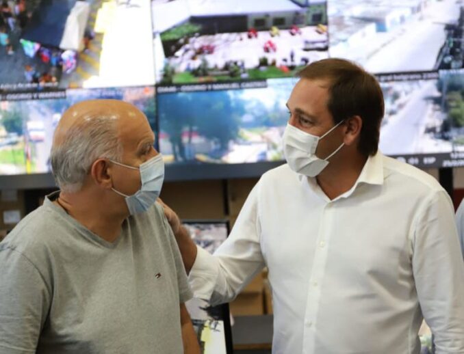 Objetivo policía local: Garro y Grindetti elaboran un proyecto de ley para que pase a la órbita municipal