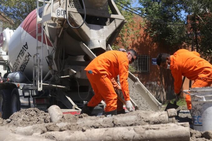 Plan de Repavimentación: se trabaja en 7 frentes de obras de pavimentos de hormigón en Lanús