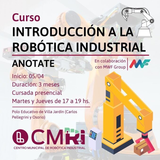 El municipio de Lanús abrió la inscripción para estudiar en el Centro Municipal de Robótica Industrial