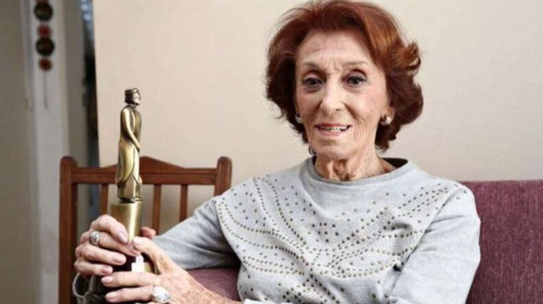 A los 101 años murió Hilda Bernard una actriz todo terreno
