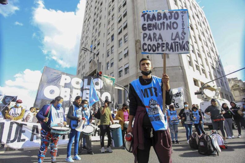 Piqueteros: no habrá acampe, pero sigue el plan de lucha por más planes sociales