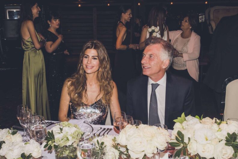 Casamiento de Jorge Lanata: Mauricio Macri y Juliana Awada se sentaron a la mesa principal