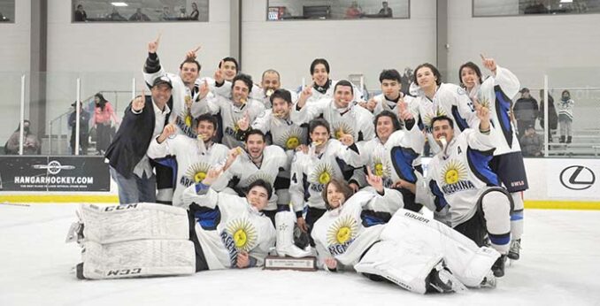 Argentina Campeón en Hockey sobre Hielo 