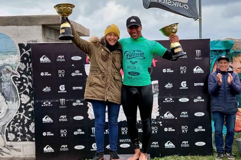 Juan Cruz Ruggiero es el nuevo campeón nacional de Surf