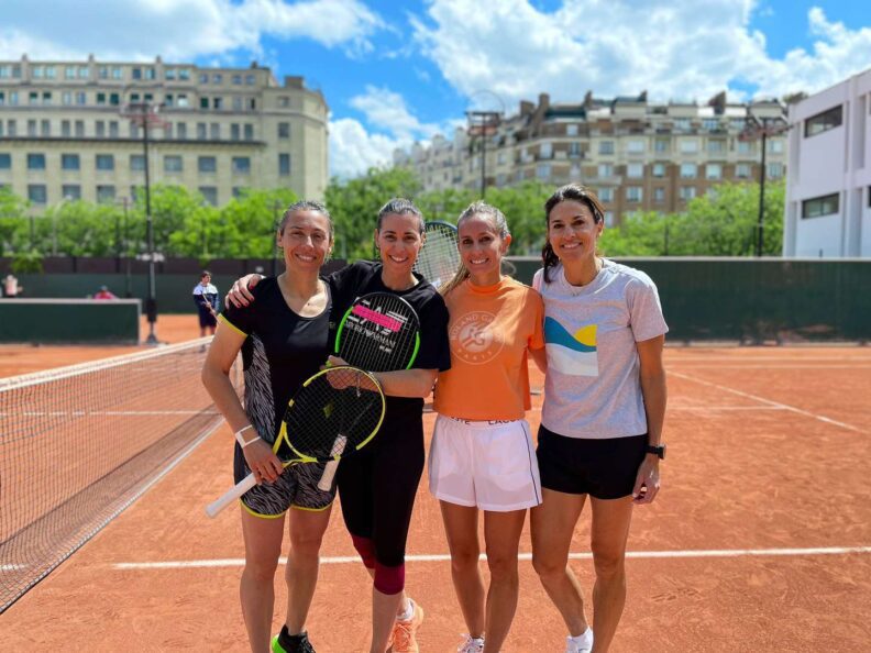 El debut de Gabriela Sabatini en el torneo de leyendas de Roland Garros: “Estoy nerviosa”