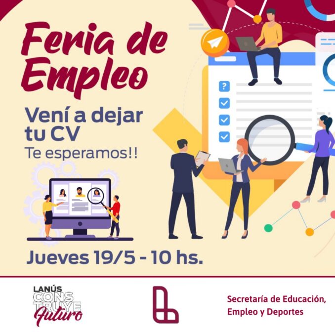 Vuelve la Feria de Empleo a Lanús